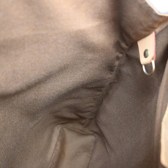 LOUIS VUITTON Logo Arlequin Backpack Bag Damier Ebene Brown N99038 23YH405 - Picture 9 of 15